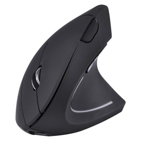 Mouse Ergonômico Vertical sem Fio Vinik Power Fit - 1600 Dpi - 6 Botões - Pm300
