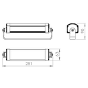 Ver imagem 5 de Refletor Basic 100w Led Osram 9000lm Bivolt Branco Frio Ip66