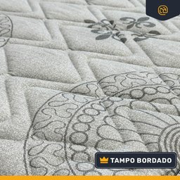 Cama Box Baú com Colchão de Espuma D45 Pillow In Anjos Ortoconfort + Auxiliar Unique Solteiro 88cm - 6