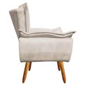 Ver imagem 7 de Kit 01 Namoradeira e 02 Poltronas Opala Suede Bege