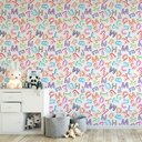 Ver imagem 2 de Papel de Parede Baby Alfabeto Colorido - 3,30x0,50m
