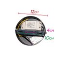 Ver mais imagens de Pendente Fog Preto 25.5cm 10w 3000k - Hc017 - Bella
