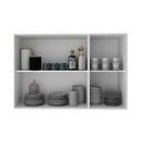 Ver imagem 4 de Armário de Cozinha Modulado Cz-3310 C/ 3 Portas 120cm Branco - Tecno Mobili