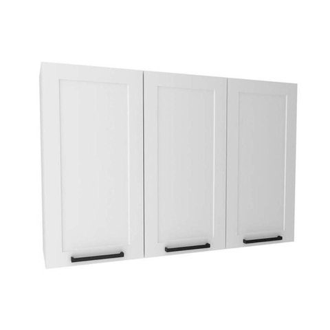 Armário de Cozinha Modulado Cz-3310 C/ 3 Portas 120cm Branco - Tecno Mobili
