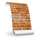 Ver imagem 4 de Papel de Parede Adesivo Tijolo Aparente Lavável Fosco 3m