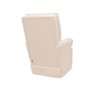 Poltrona de Amamentação Balanço Ellen com Puff Linho Bege - 2