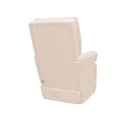 Ver imagem 2 de Poltrona de Amamentação Balanço Ellen com Puff Linho Bege