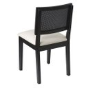 Ver imagem 2 de Cadeira Íris Tecido 03 Tela Preta Cor Preta