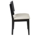 Ver imagem 3 de Cadeira Íris Tecido 03 Tela Preta Cor Preta