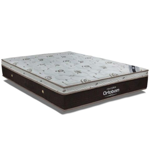 Colchão King Ortobom Casal Molas Superpocket Ensacadas Sleep Ortopillow (138x188x32) - 