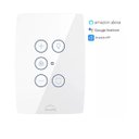 Ver imagem 1 de Interruptor Wi-fi Inteligente Touch Branco para Ventilador de Teto Dometek Diamond 4x2