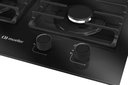 Ver imagem 4 de Fogão Cooktop 4 Bocas Mcg4bm Grade Dupla Mesa de Vidro Mueller Preto