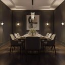 Ver imagem 2 de Kit 8 Arandelas Face Luminária Lente Transparente Área Gourmet Preto Termoplástico E27 Dital