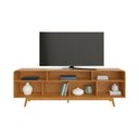 Ver imagem 3 de Rack para Tv até 70 Polegadas Cristal Jcm Móveis Cinamomo/off