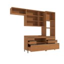 Ver imagem 4 de Cozinha Completa Modulada 7 Peças 270cm Maxxi Canela Kappesberg