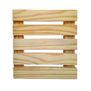 Ver imagem 3 de Kit 4 Deck Madeira Modular 30x30 Natural Área Interna Pinus