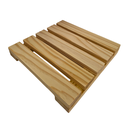 Ver imagem 2 de Kit 4 Deck Madeira Modular 30x30 Natural Área Interna Pinus