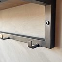 Ver imagem 6 de Suporte Prateleira Organizador Industrial Ferro Mdf