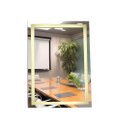 Ver mais imagens de Espelho Jateado Iluminado com Led Quente e Touch 130x90cm Vertical