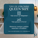 Ver imagem 7 de Cobreleito Queen Size Camesa Casa Blanca 200 Fios 100%algodao Toque Extra Macio Madri:cinza