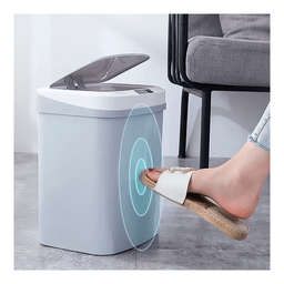 Lixeira 15 Litros Sensor Automática Banheiro Cozinha Lixo Inteligente - 2