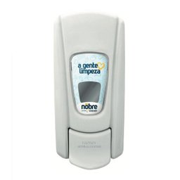 Dispenser Sabonete Liq./alcool Gel 800ml Branco City - Nobre - 1