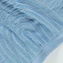 Ver imagem 3 de Jogo de Toalhas Dunas 100% Algodão 450g-m² Macio Azul Top Chick