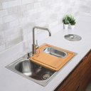 Ver imagem 7 de Lixeira de Embutir Tramontina Clean Round em Aço Inox com Balde Plástico 5 Litros