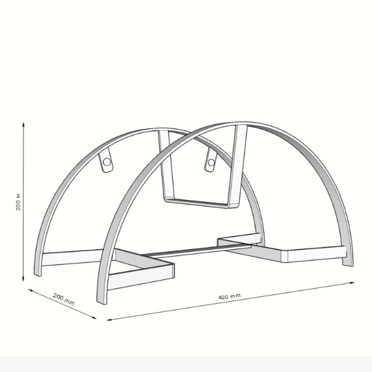 Enrolador De Magueira De Parede Para Jardim Eco Preto Fosco - 6