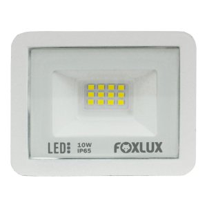 Refletor Led 10w 6500k Branco Bivolt Foxlux
