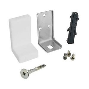 Kit 10 Cantoneira Suporte Aéreo de Branco Com Capa Completo