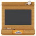 Ver imagem 6 de Painel para TV com Bancada Suspensa Zali Naturale C05 60 Polegadas 160cm MDP com LED Marrom