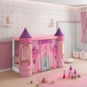 Conjunto Mini Cama Infantil Castelo e Cabana Tenda Pincesas Disney - 6