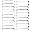 Ver imagem 1 de Barra de Apoio Kit 8un 80cm 4un 70cm 12un 40cm Idoso Deficiente Acessibilidade Casa Banheiro Box Seg