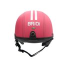 Ver imagem 4 de Capacete Coquinho Scooter Moto Elétrica Bike Couro Rosa