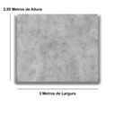 Ver imagem 2 de Papel de Parede Autocolante Cimento Queimado Escuro 2,50 X 3,00 Metros