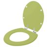 Assento Sanitario com Amortecedor Convencional Oval Verde Itapoa para Vaso Celite - 6