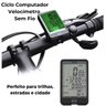 Ciclo Computador Velocímetro Bike sem Fio Luz Noturna 27 Funções - 3