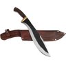 Faca Kukri Artesanal Full Tang 5mm Aço Carbono 5160 12 Polegadas Monobloco - 1
