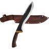 Faca Kukri Artesanal Full Tang 5mm Aço Carbono 5160 12 Polegadas Monobloco - 8