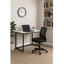 Ver imagem 1 de Escrivaninha Estudo Dobrável pra Quarto Compacta 80cmx45cm Branco