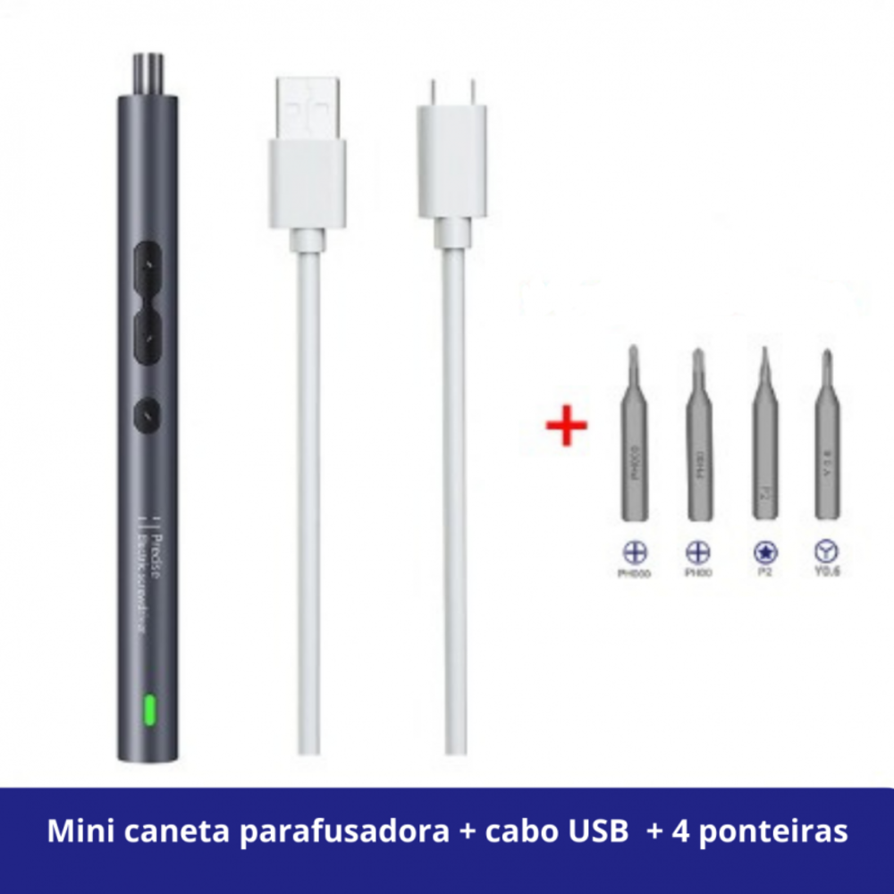 Parafusadeira de Precisão sem Fio Usb - 2