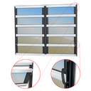 Ver imagem 2 de Basculante Alumínio 2 SEÇÕES100 X 150 Elite V.Refl.Mix Preto Brimak