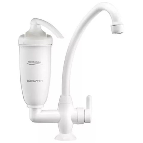 Purificador de Água Lorenzetti com Torneira de Bancada Acqua Bella Branco
