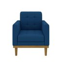 Ver imagem 3 de Poltrona Decorativa Fox em Veludo Just Time