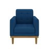 Poltrona Decorativa Fox em Veludo Just Time - 3
