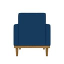 Ver imagem 5 de Poltrona Decorativa Fox em Veludo Just Time