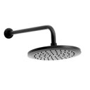 Ver imagem 1 de Ducha Chuveiro Redondo de Parede Macaé Pingoo.casa - Preto