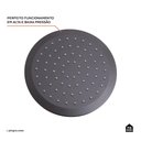 Ver imagem 6 de Ducha Chuveiro Redondo de Parede Macaé Pingoo.casa - Preto