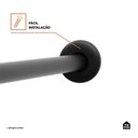 Ver mais imagens de Ducha Chuveiro Redondo de Parede Macaé Pingoo.casa - Preto